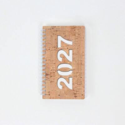 Pocket calendar with a notebook